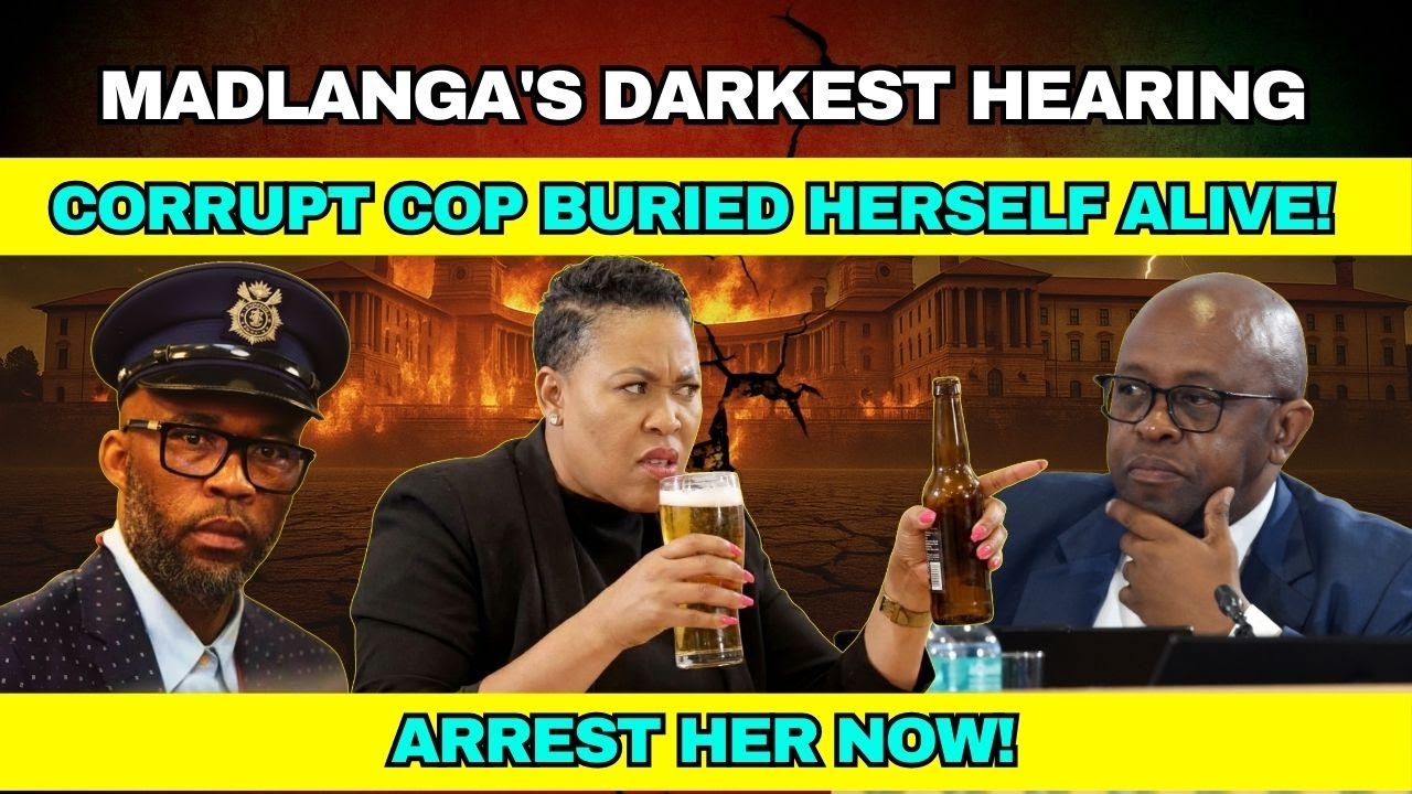 Madlanga's DARKEST Hearing -Corrupt Cop BURIED Herself ALIVE! 💀