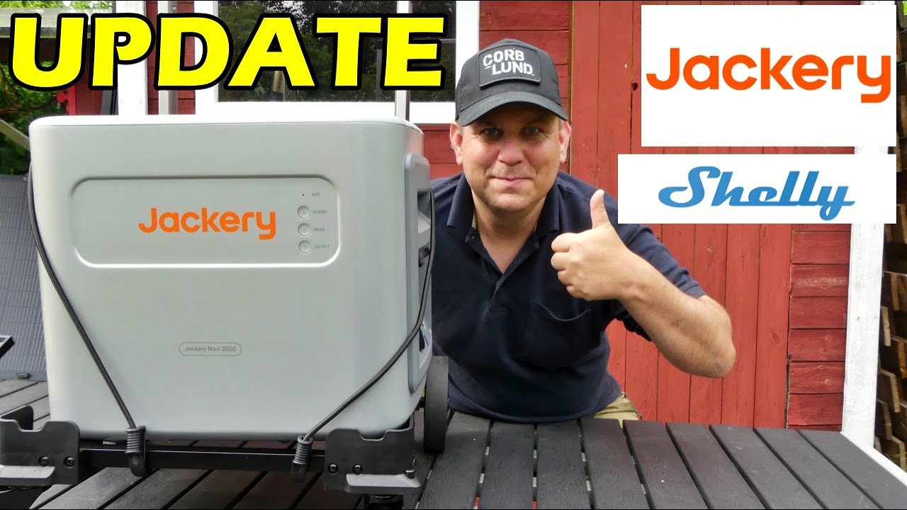 Jackery Navi 2000 Balkonkraftwerk /  Speicher für Balkonkraftwerke jetzt mit Shelly integration.