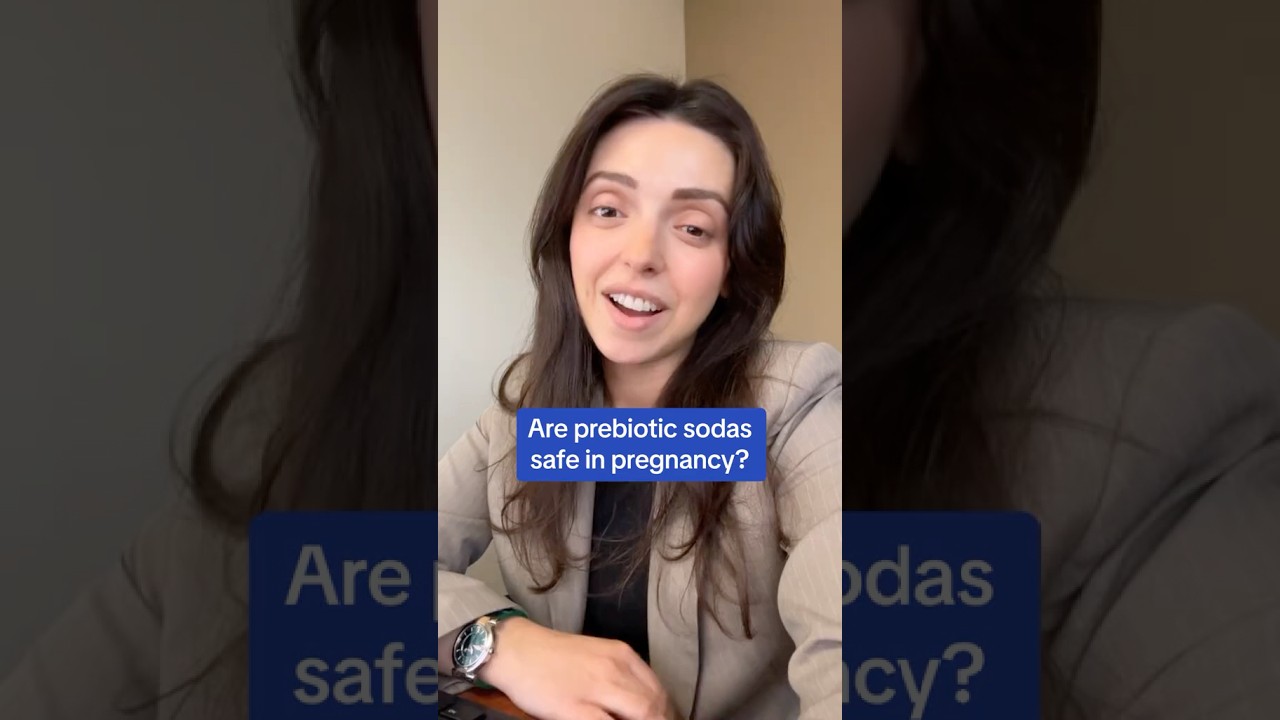 Are prebiotic sodas safe during pregnancy?