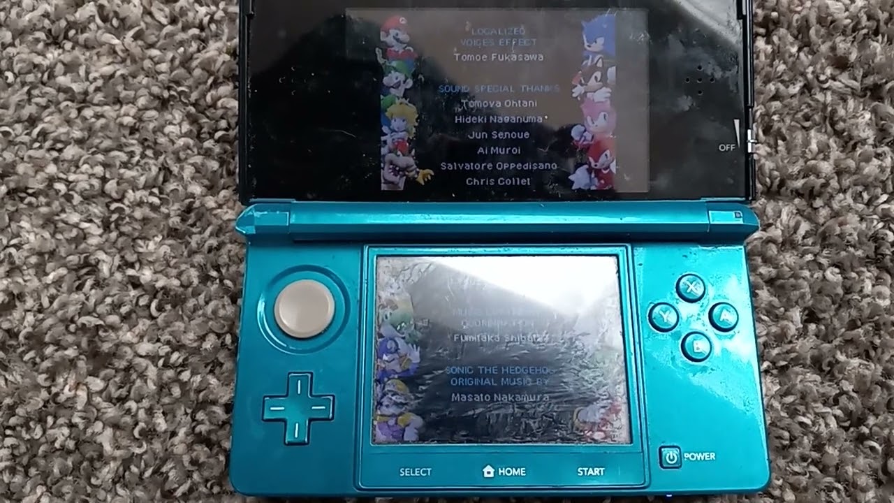 Mario and Sonic at the Olympic Games (DS) Credits