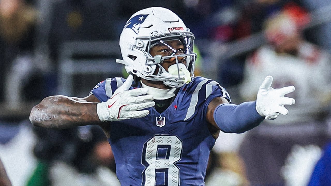 Stefon Diggs' Best Catches From 105-Yard Game vs. Jets | New England Patriots Week 11