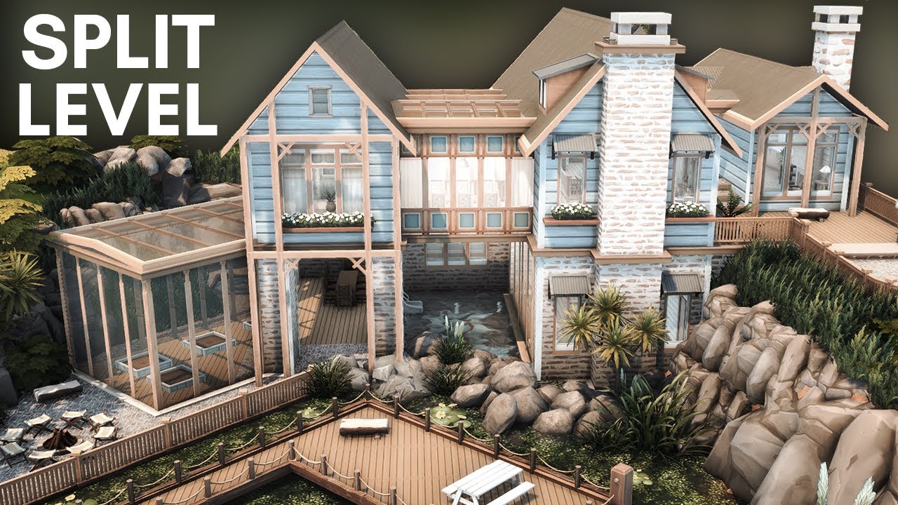 Sims 4 Adventure Awaits FAMILY HOME | Base Game & Adventure Awaits ONLY | Speed Build