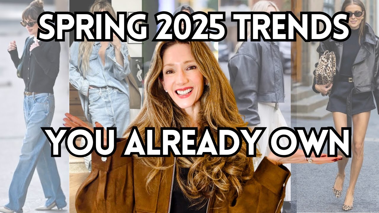 7 Ways To Shop Your Closet for Spring 2025! Style Spring Fashion Trends You Own