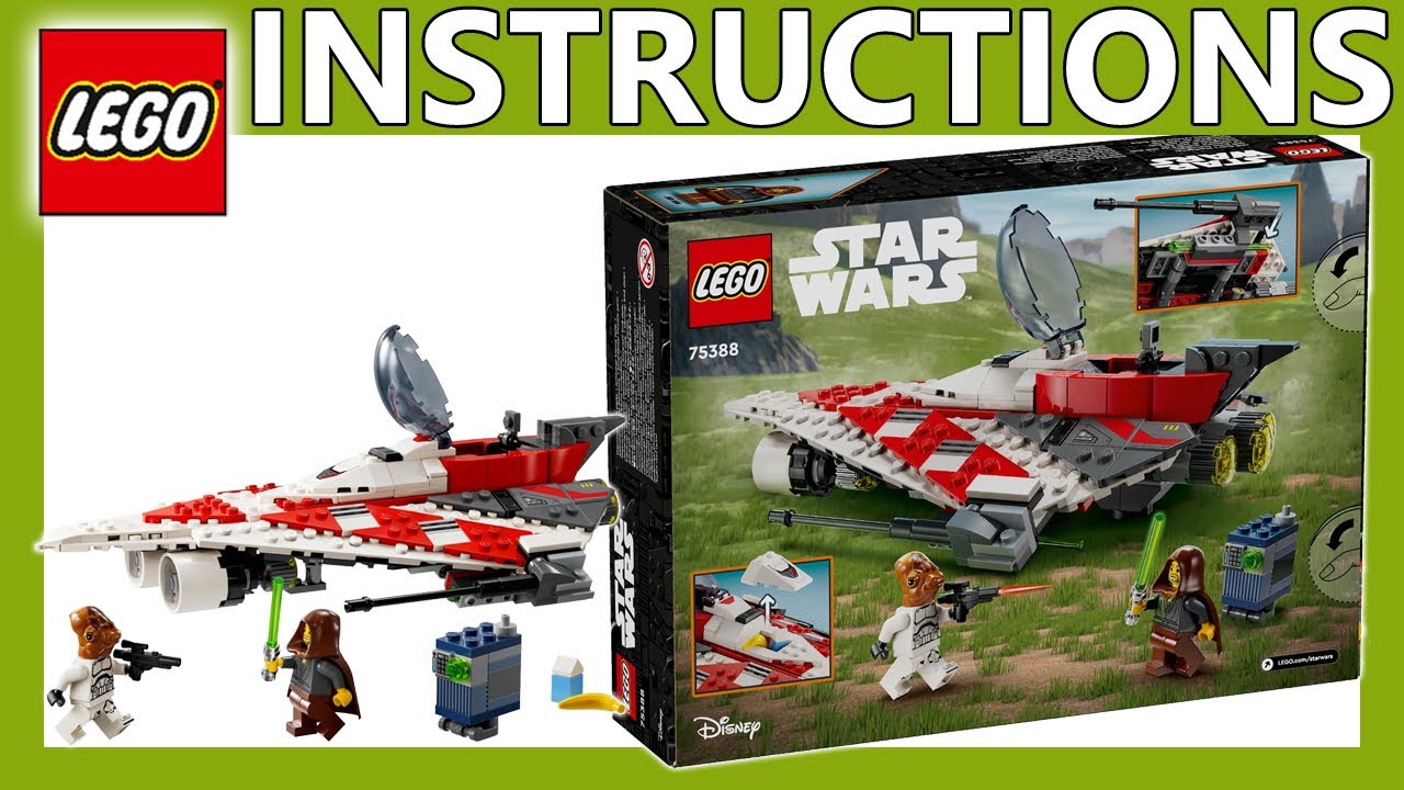 LEGO instructions | Jedi Bob's Starfighter | 75388 | LEGO Star Wars 2024