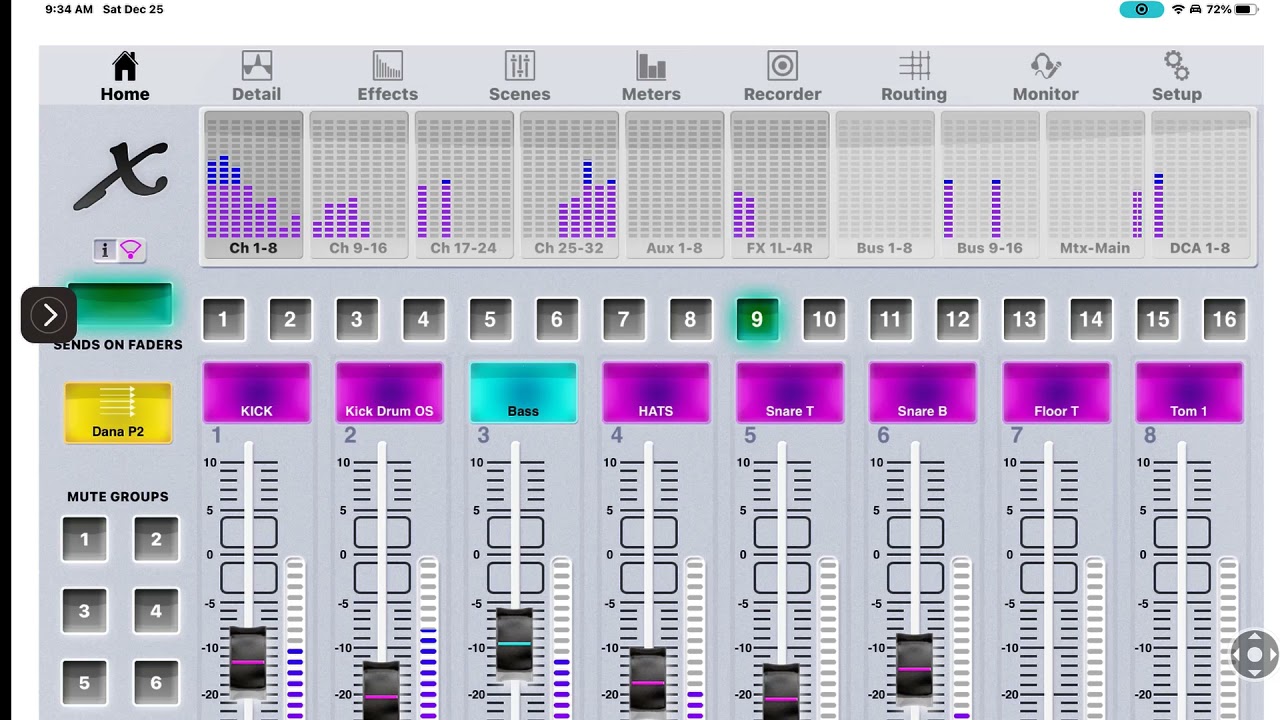 The Almost Complete X32 Mix and the iPad for X32 Mixers Video