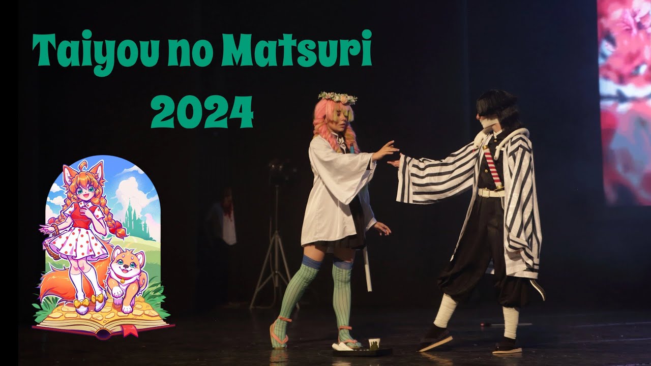 Косплей фестиваль Taiyou no Matsuri 2024// VLOG
