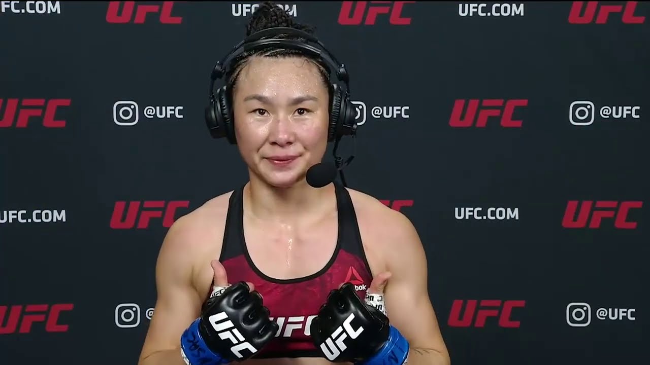 UFC Vegas 13: Yan Xiaonan Interview after Unanimous Decision Win