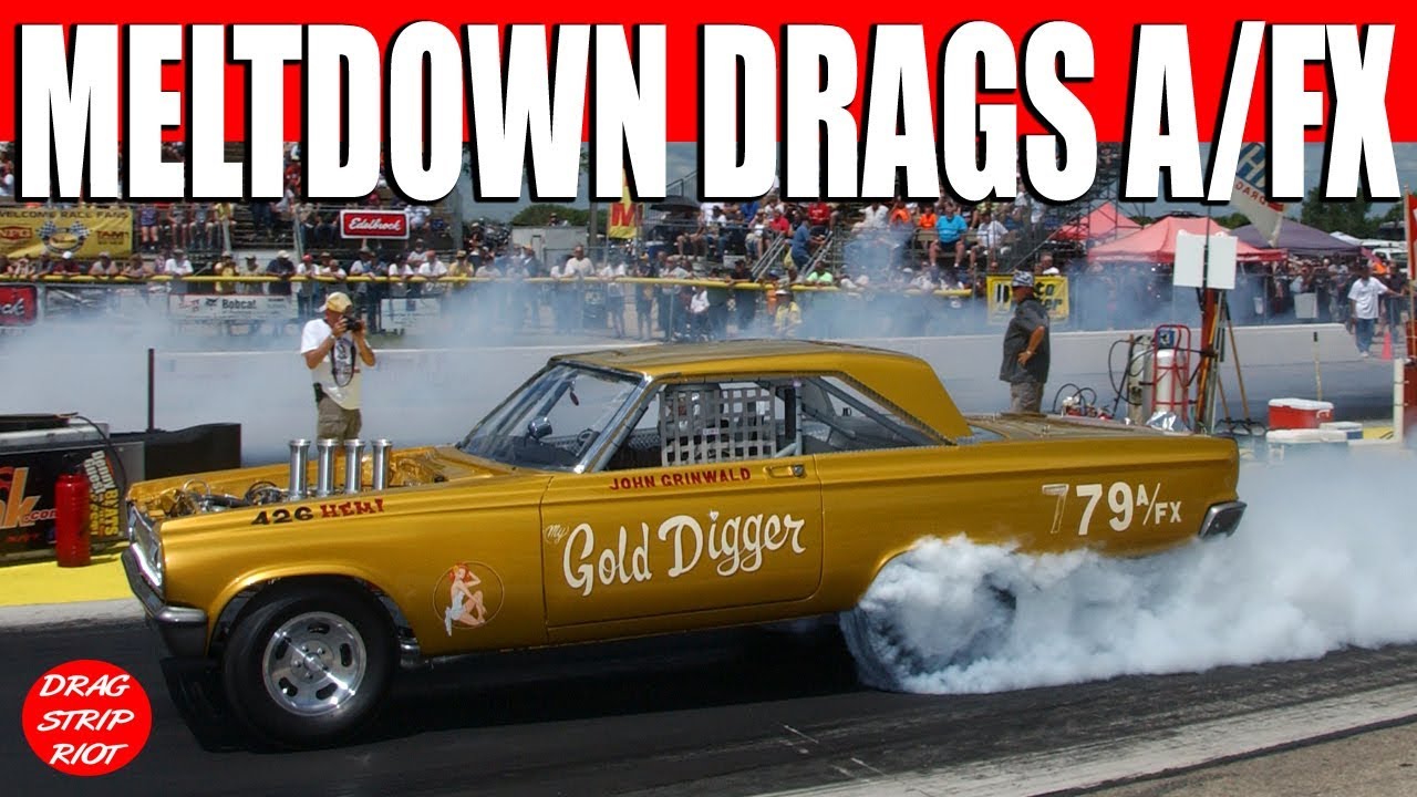 Nitro A/FX Drag Racing Meltdown Drags Byron Dragway