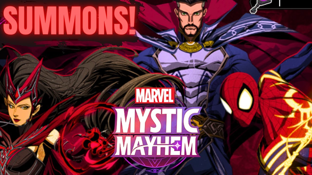 SUMMONS IN THE MARVEL UNIVERSE IN MARVEL MYSTIC MAYHEM!!