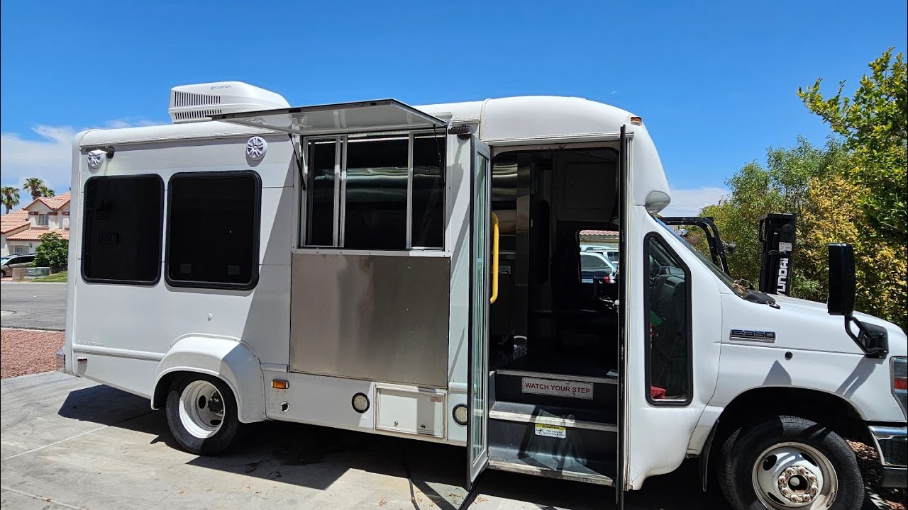 custom bubble waffle icecream truck