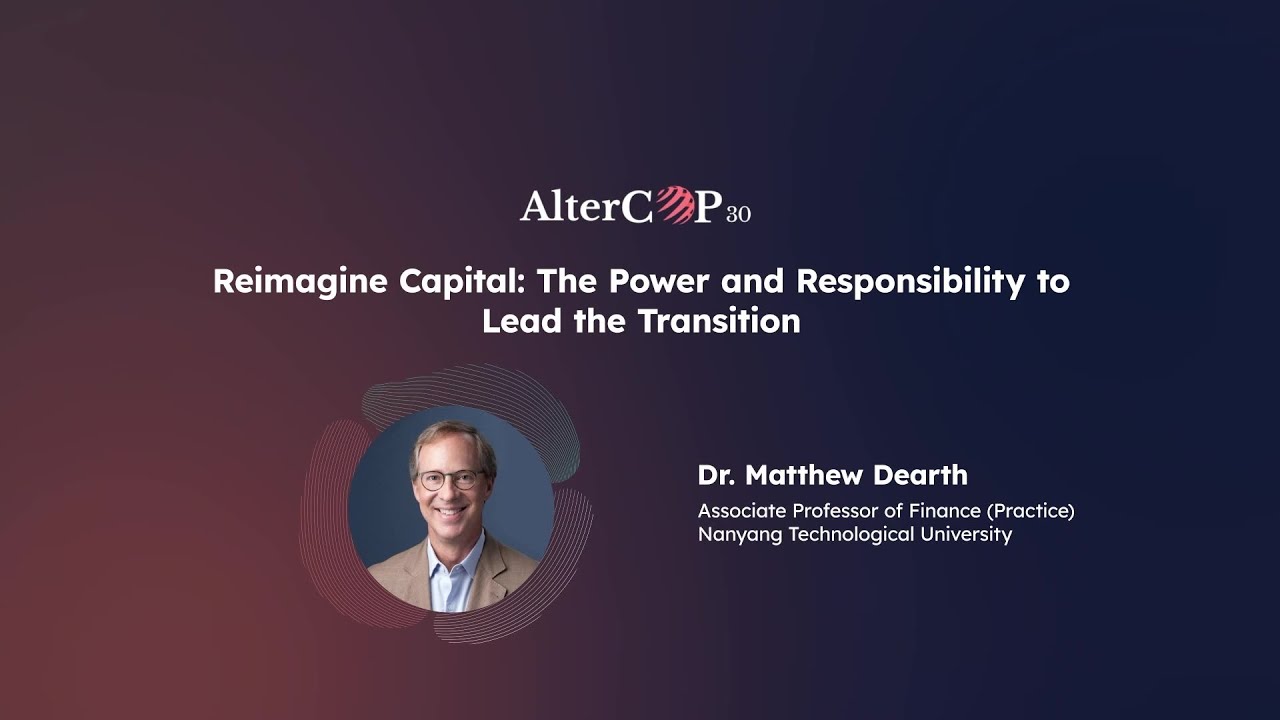 Reimagine Capital: The Power and Responsibility to Lead the Transition