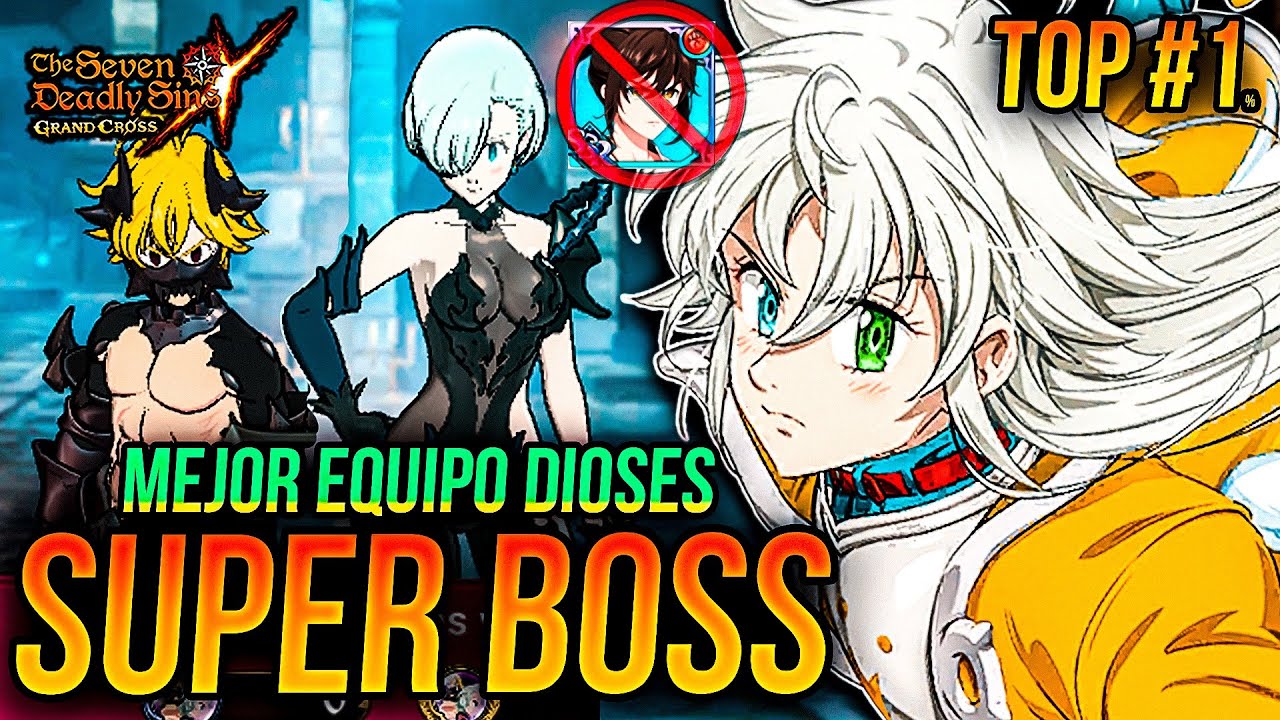 &iexcl;NUEVO! MELI & ELI SUPER BOSS 📈 *10,000+ PUNTOS* DIOSES META TEAM! 🙂| Seven Deadly Sins: Grand Cross