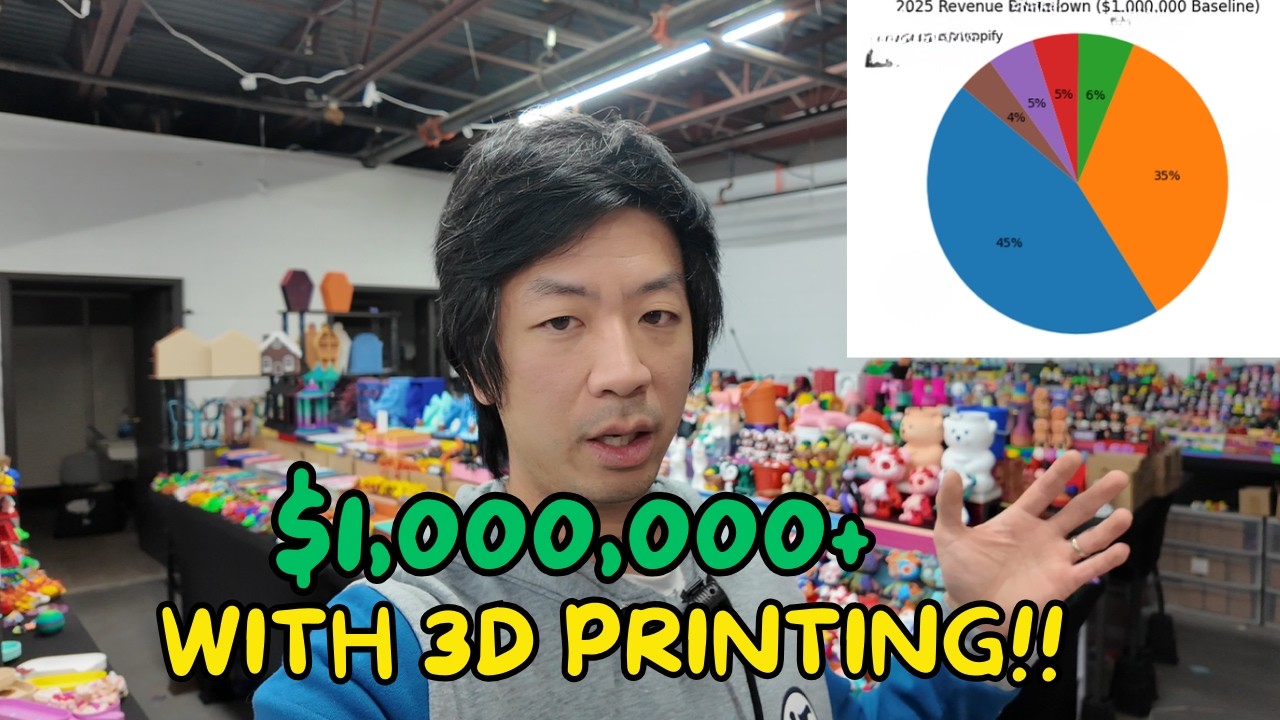 Here Is How My 3D Printing Company Generates $1,000,000 In Revenue