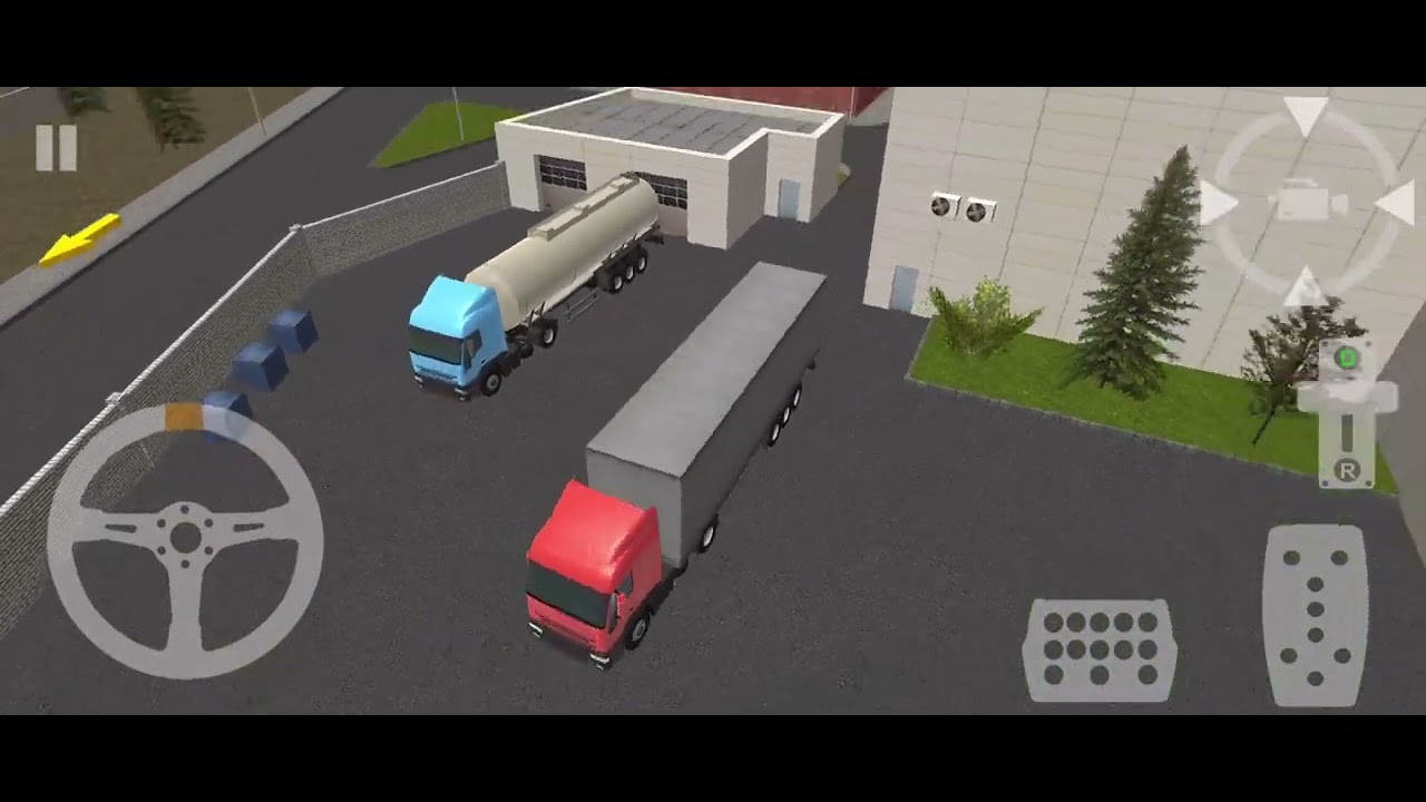 Drive havey truck fully loaded | truck driver simulator | Android game play #truckgames #newgame 