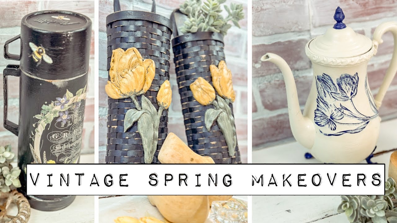 French Country Spring | 3 Vintage-Inspired DIY Makeovers