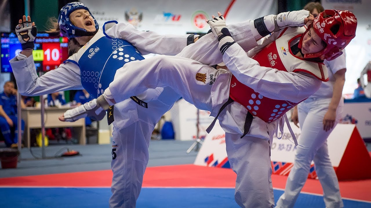 Lauren Williams (GBR) vs Sofia Cruz (POR). European Taekwondo Championships Kazan-2018