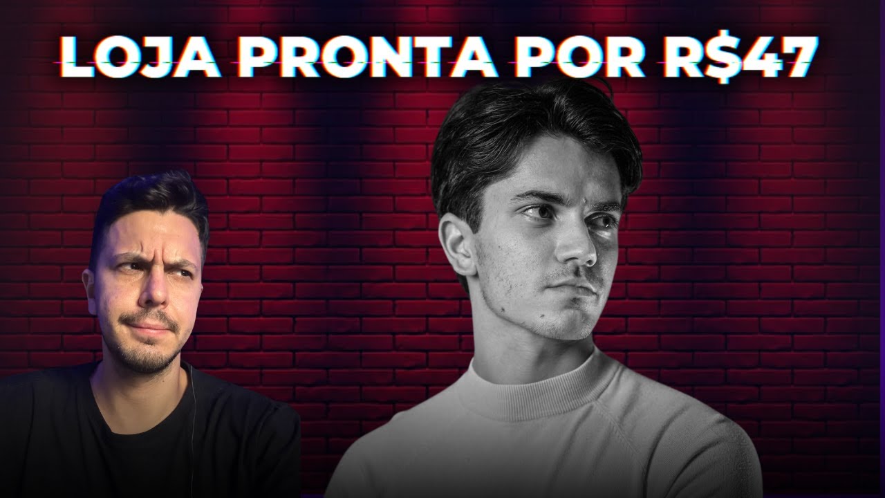 Comprei a LOJA PRONTA de Dropshipping do Iagor Gonçalvez