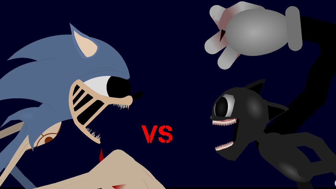 sonic.eyx vs.cartoon cat