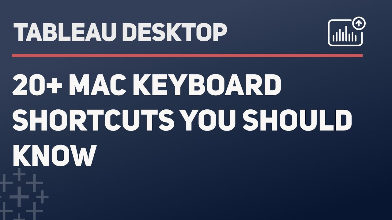 Tableau Desktop Mac Keyboard shortcuts you should know.