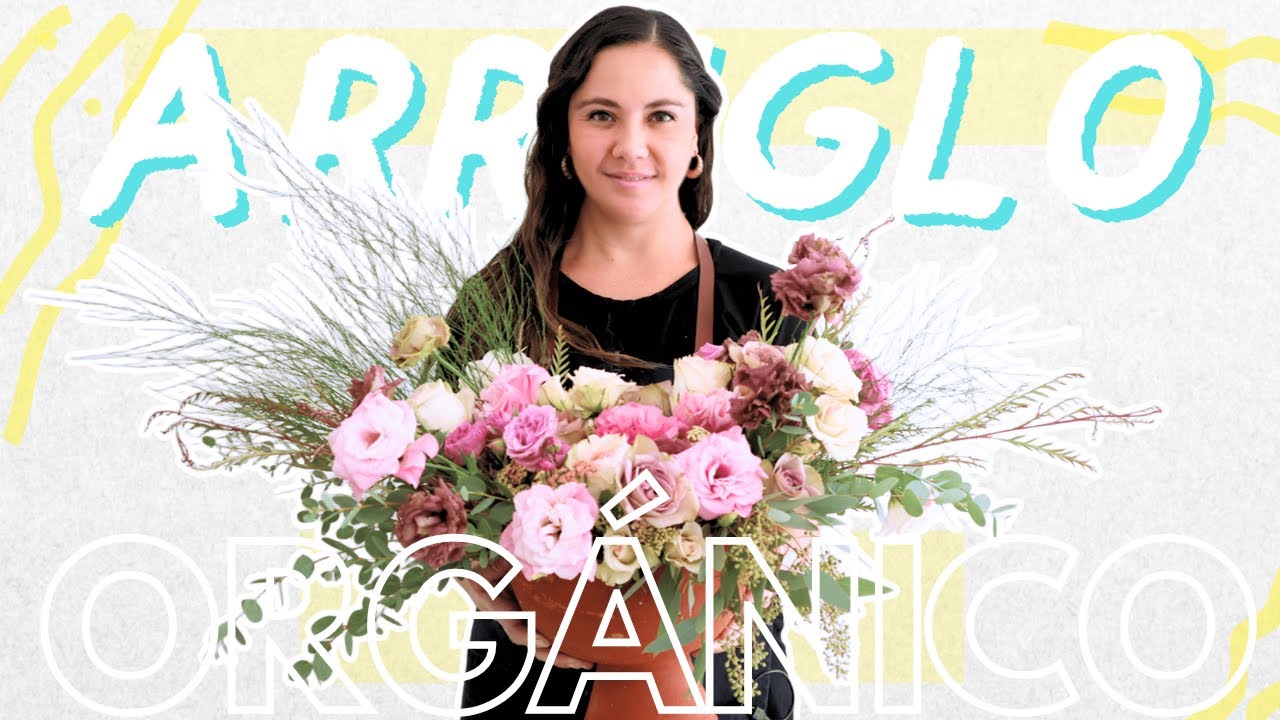 Cómo hacer un Arreglo Floral Orgánico 🌿 sin Espuma Floral (Oasis)