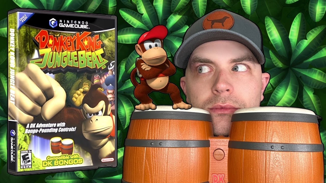 I Found Donkey Kong Bongos & DK Jungle Beat For Nintendo Gamecube at Goodwill!