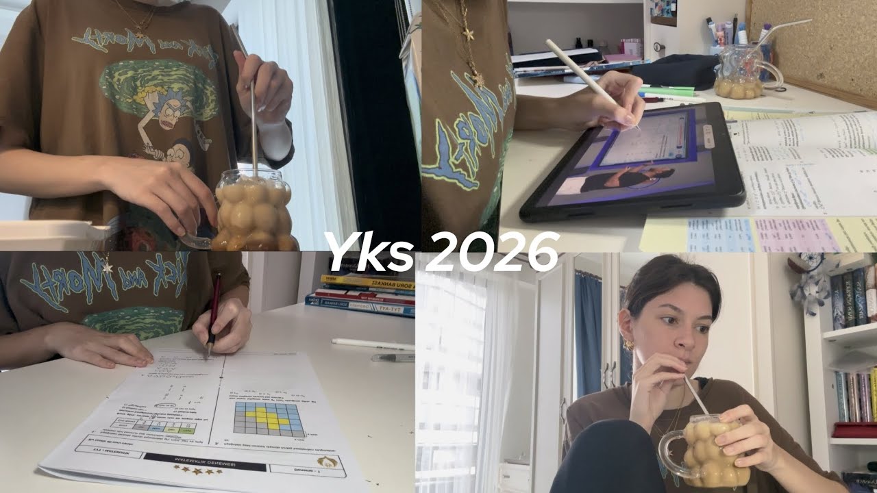 DERS ÇALIŞMA VLOG 2  /Yks 2026 / Mezun 