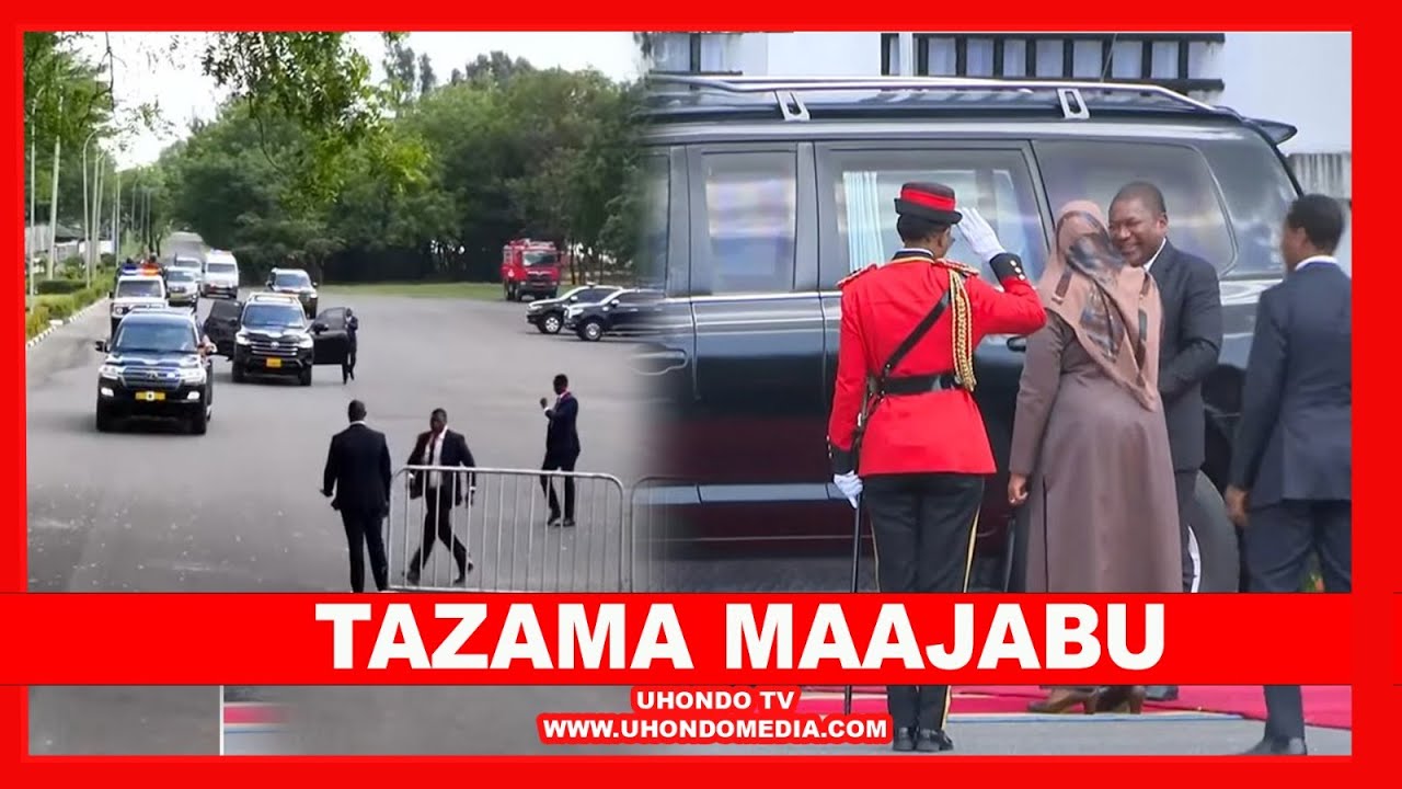 CHEKI MAAJABU YALIYOTOKEA MSAFARA WA RAIS WA MSUMBIJI, RAIS SAMIA ALICHOKIFANYA