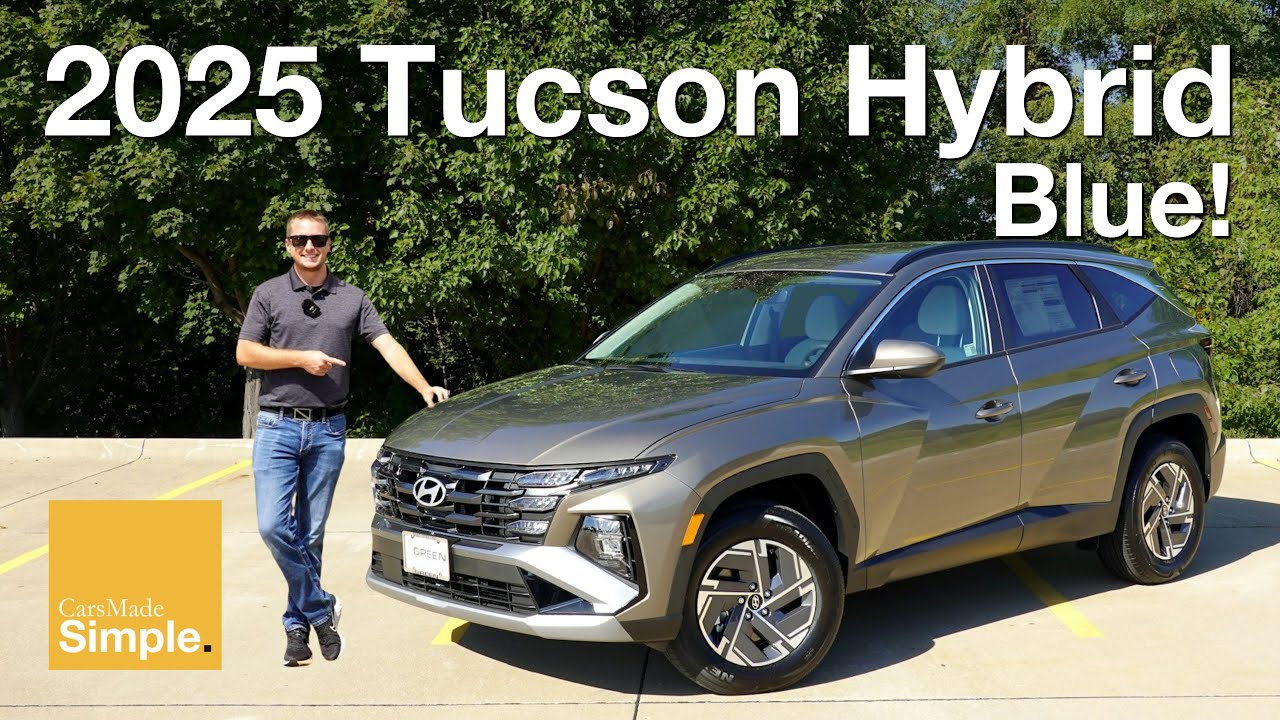 2025 Hyundai Tucson Hybrid Blue AWD | Best Hybrid SUV for $35k!