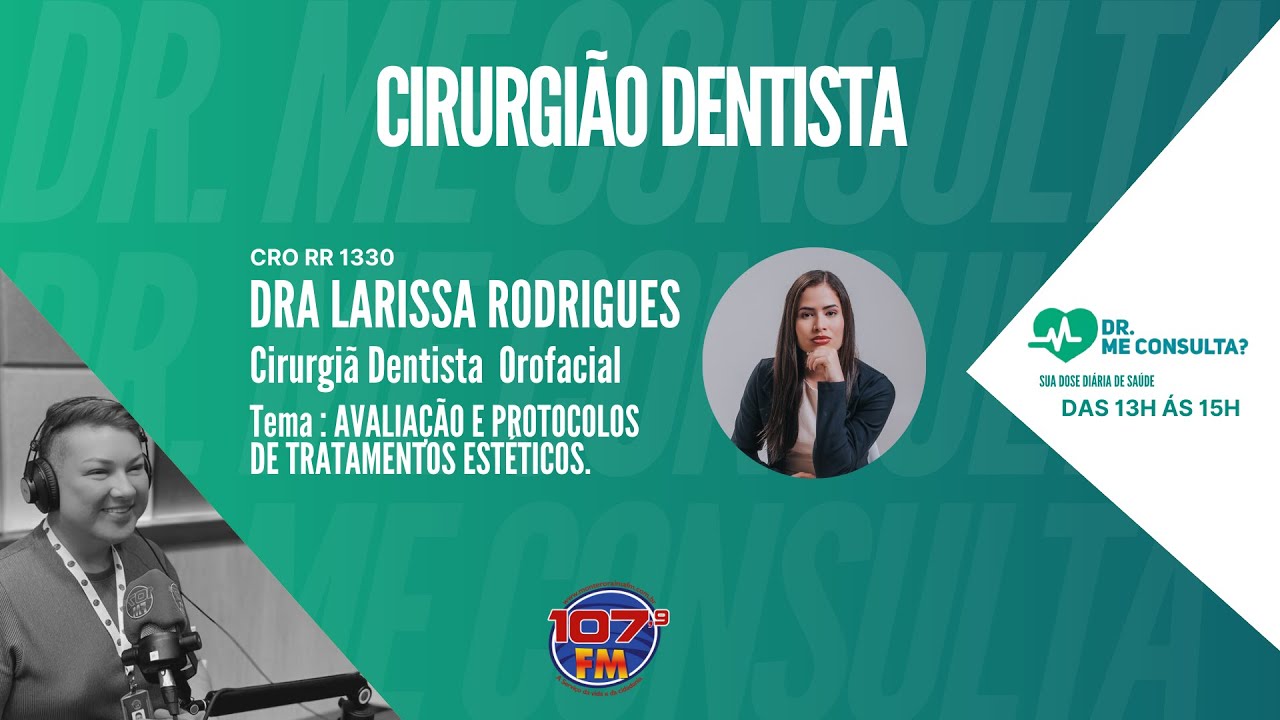 ENTREVISTA COM DRA. LARISSA RODRIGUES - AVALIAÇÃO E PROTOCOLOS DE TRATAMENTOS ESTÉTICOS