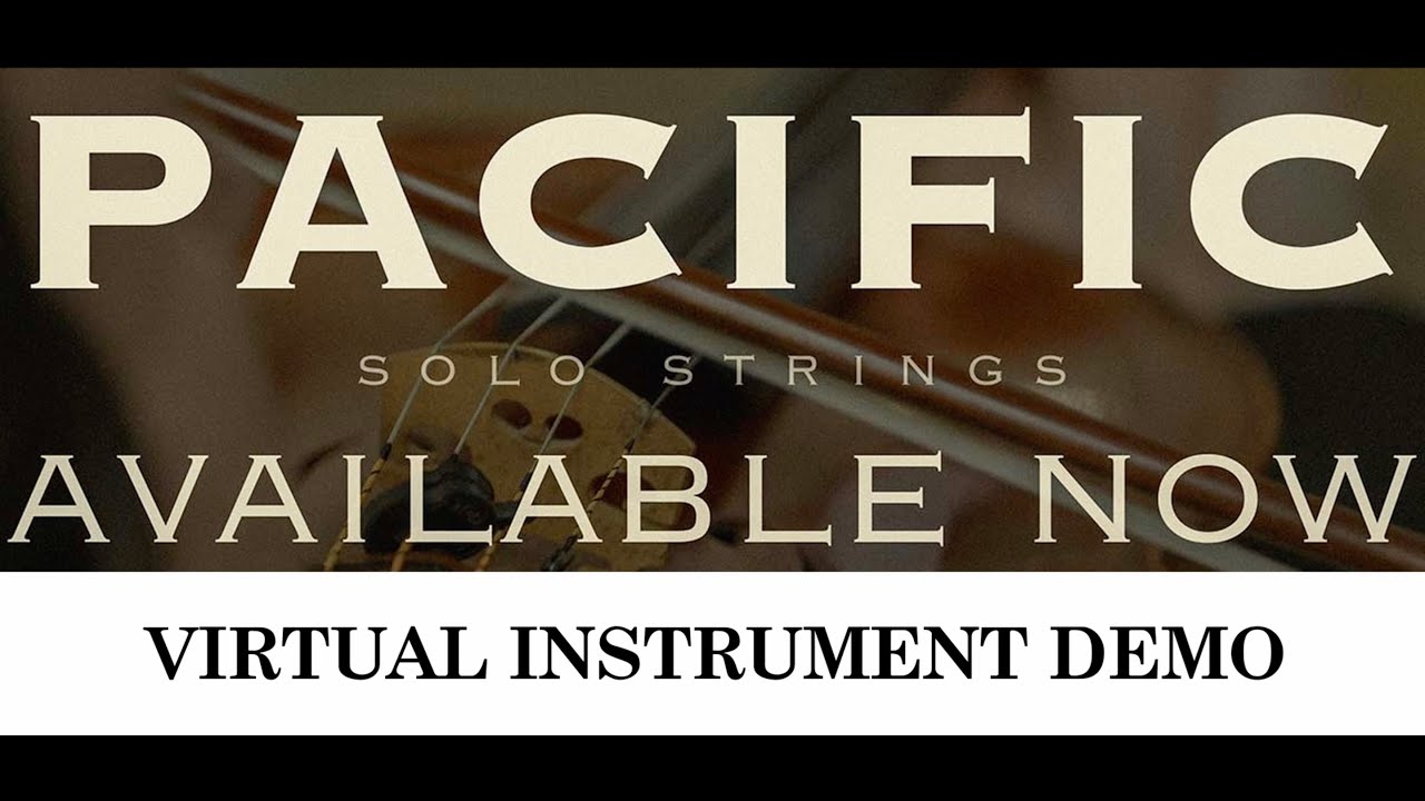 Pacific Solo Strings - DEMO MOCKUPS