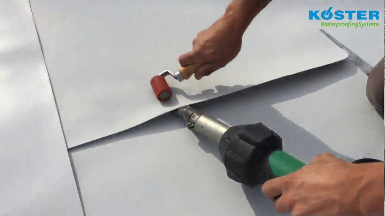KOSTER TPO Installation Video Handwelding