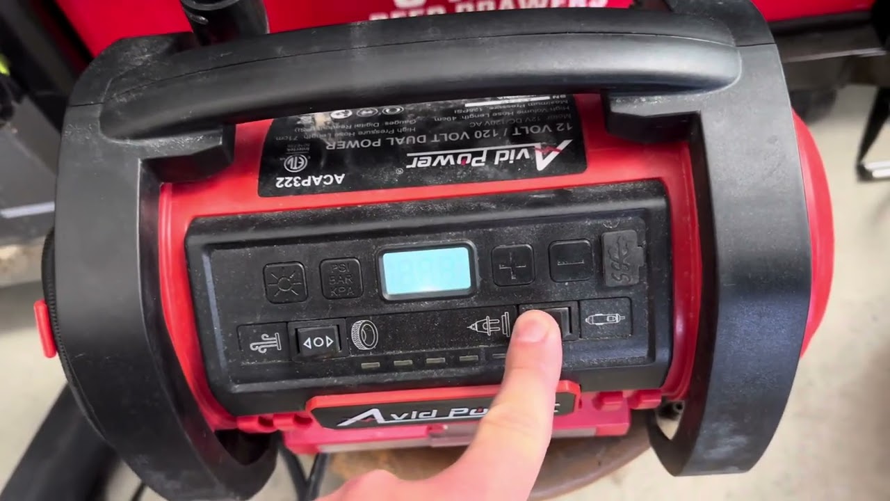 AVID POWER Portable Tire Inflator