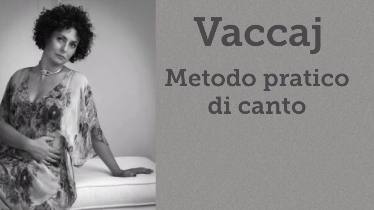 Vaccaj -La gioia verace - High Voice - pronunciation -발음 -発音-Lyrics