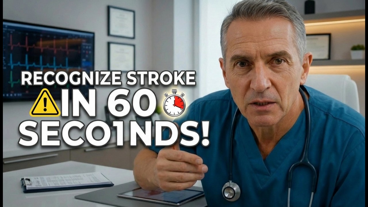 Recognize Stroke in 60 Seconds - Before Permanent Damage Happens