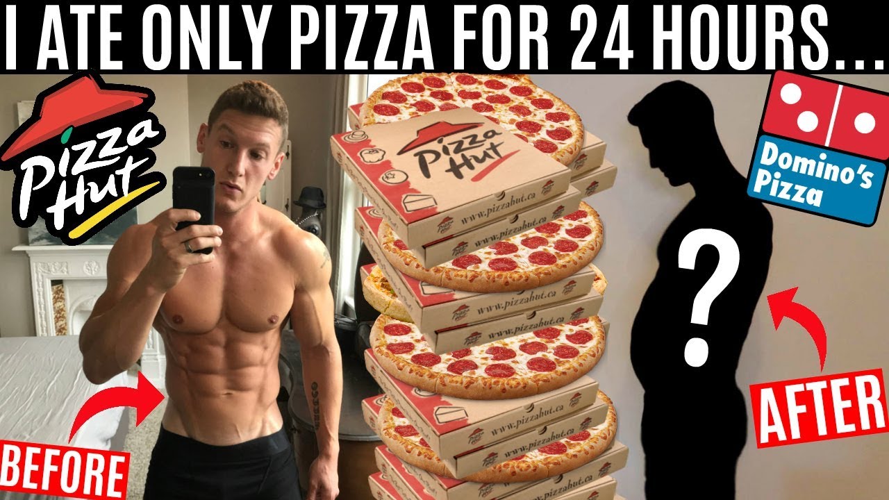 I ate nothing but PIZZA for 24 HOURS and this is what happened...