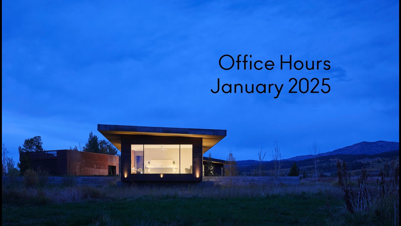 Office Hours - 01/12/25 - Tom Harris Architectural Photography