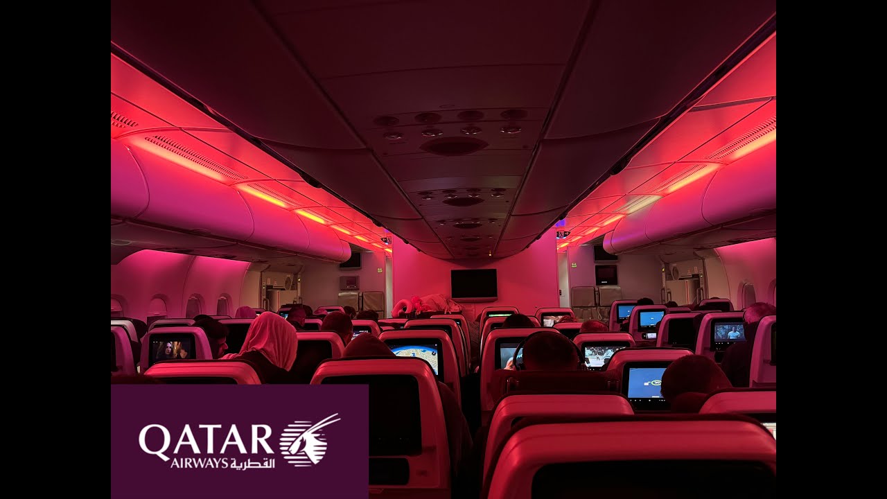 Qatar Airways | Sydney - Doha | Airbus A380-800 | Economy Class