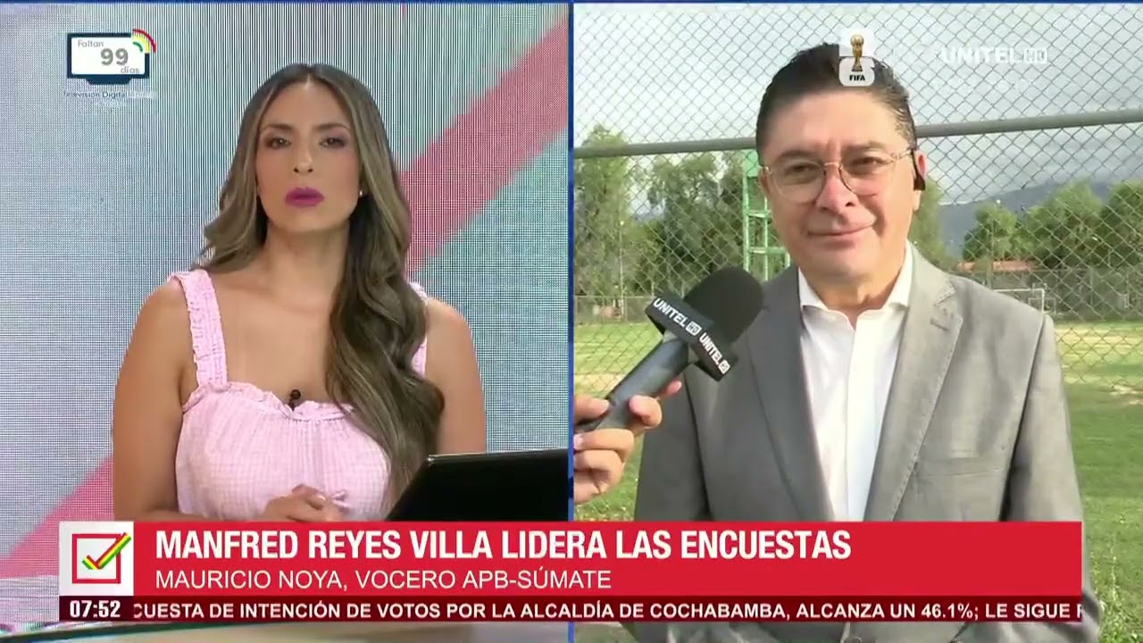 ​Cochabamba: Equipo de Manfred destaca respaldo y aprobación en encuestas