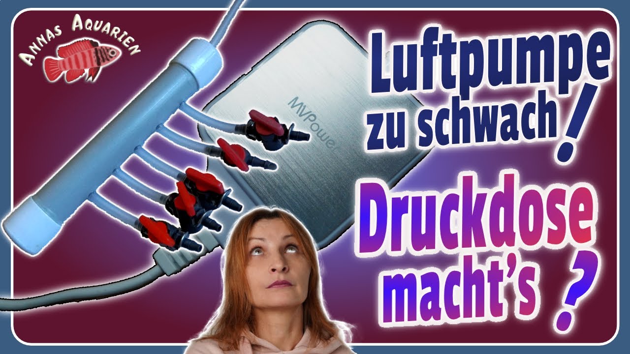 MVPower Luftpumpe und die Druckdose - ich baue eine Druckdose und teste die Grenzen aus