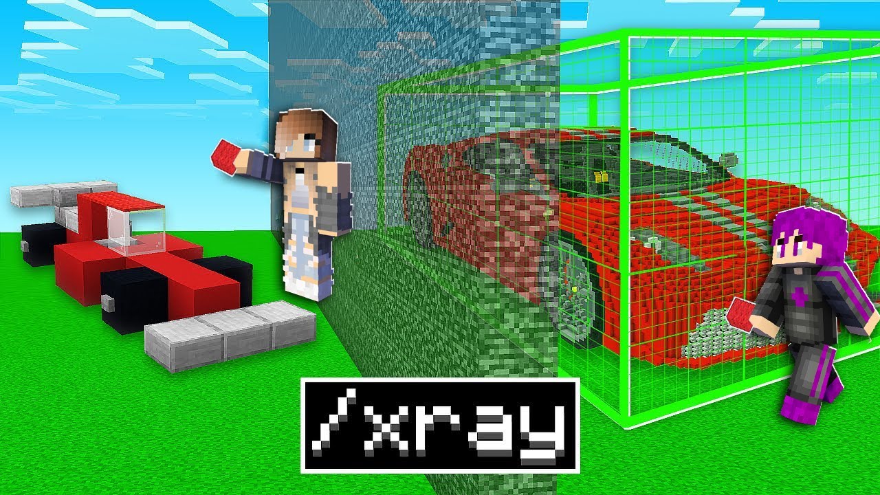 ماين كرافت ولكن استخدمت احدث الكشف في تحدي بناء افضل سيارة ضد اصدقائي..!🔥😱