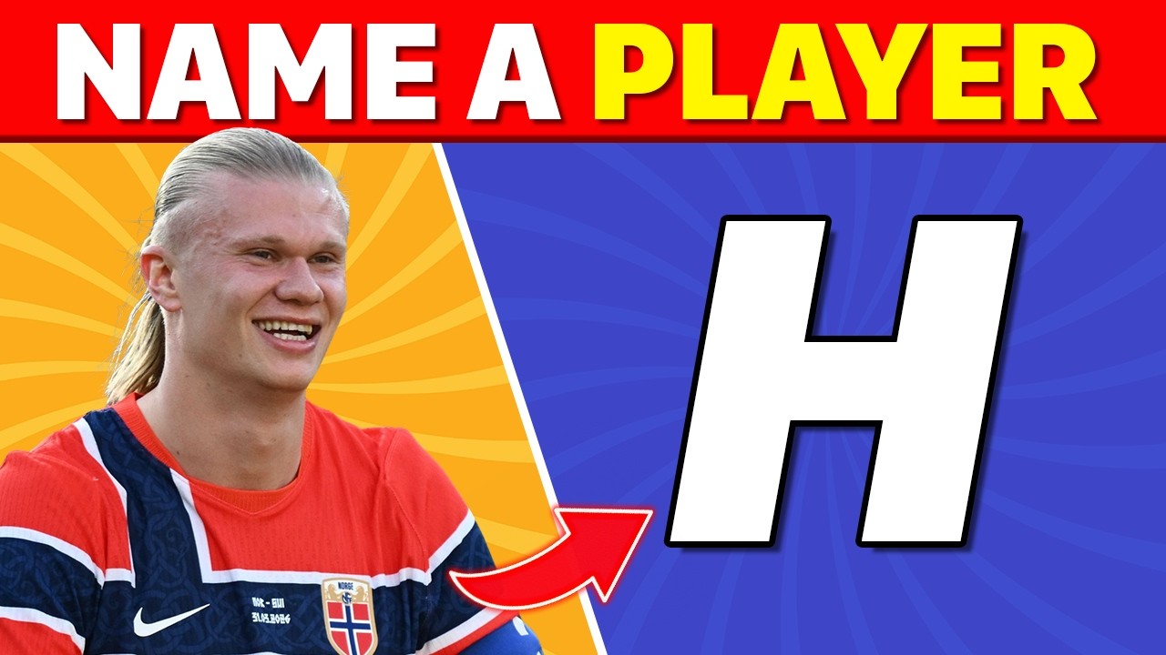 Назови ФУТБОЛИСТА от А до Я...🏆⚽ Футбольная викторина по алфавиту | Футбольная викторина 2026