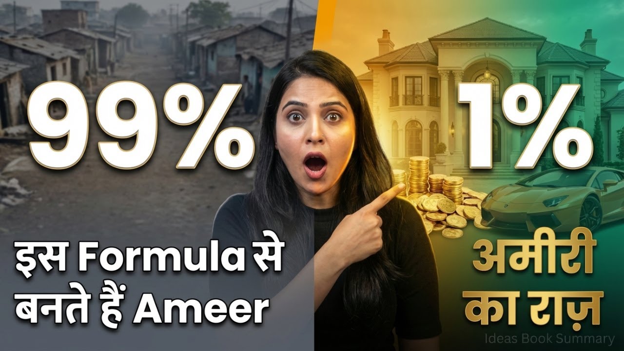 मेहनत से नहीं, इस Formula से बनते हैं Ameer | 4 Wealth Secrets Hindi 🔥
