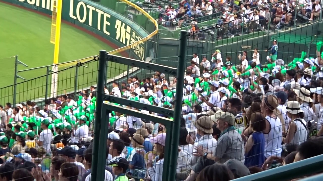 【夏の甲子園2019】鶴岡東の応援①　～得点（オー・シャンゼリゼ）他～
