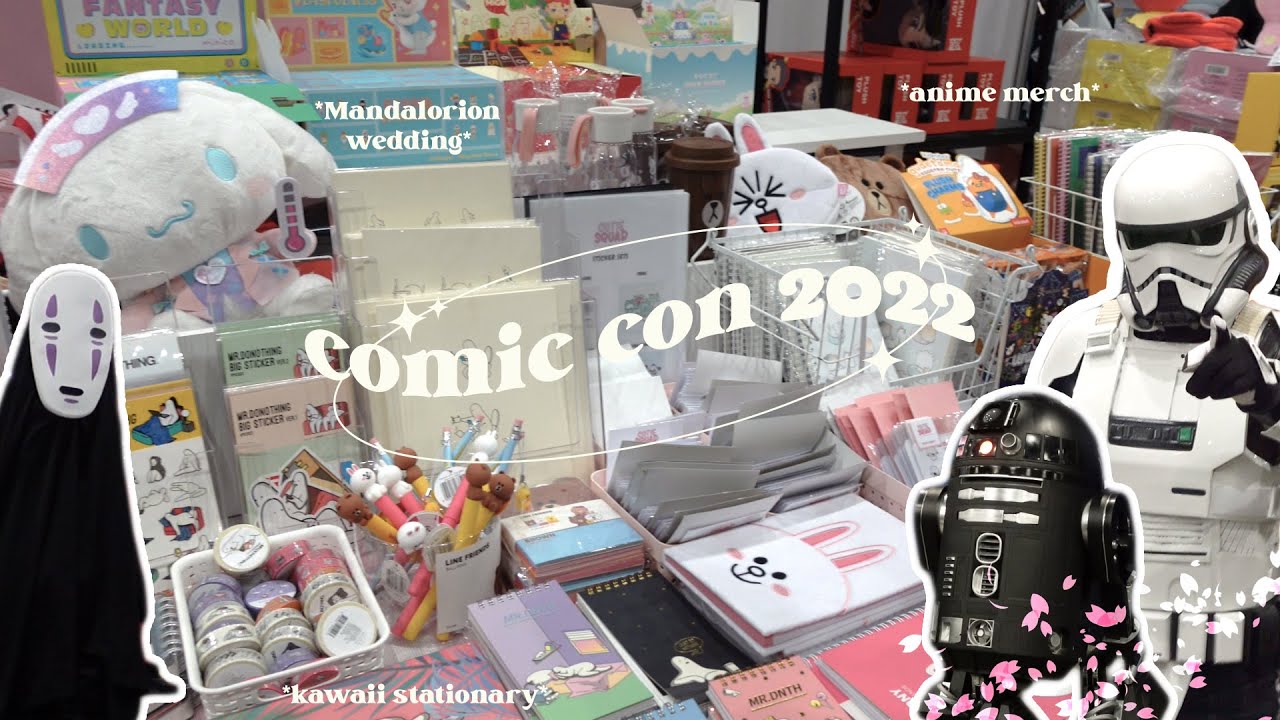 Going to Comic Con 2022 // anime merch, cute art prints & haul ♡