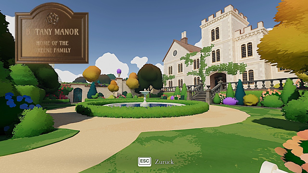 BOTANY MANOR - TAKE A BREAK - COZY GAMEPLAY / ASMR - 01 - 2K