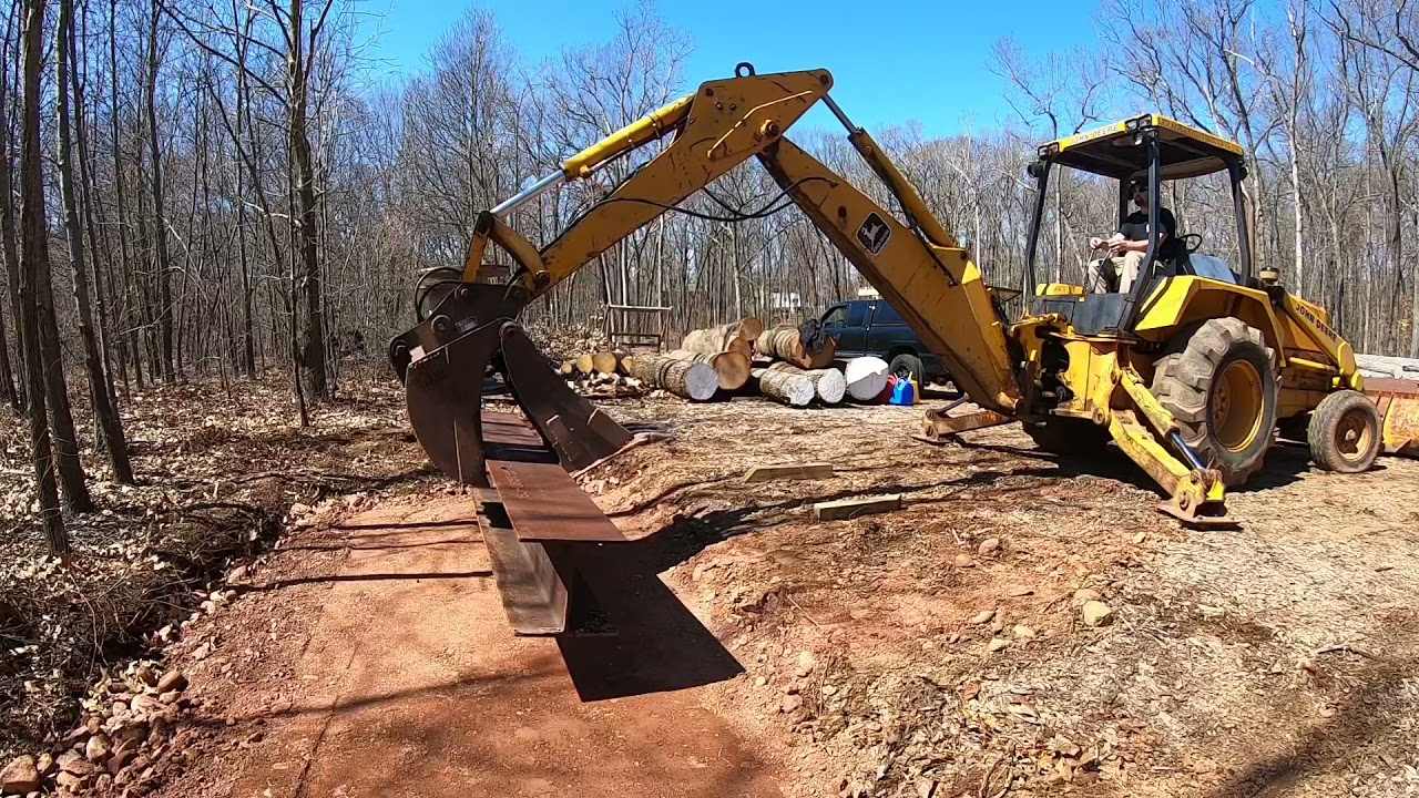Hudson HFE 30 sawmill build part 2 #portablesawmill #hudsonhfe30
