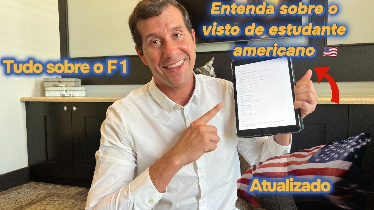 COMO TIRAR O VISTO DE ESTUDANTE AMERICANO - TUDO SOBRE O F1 EM 2023