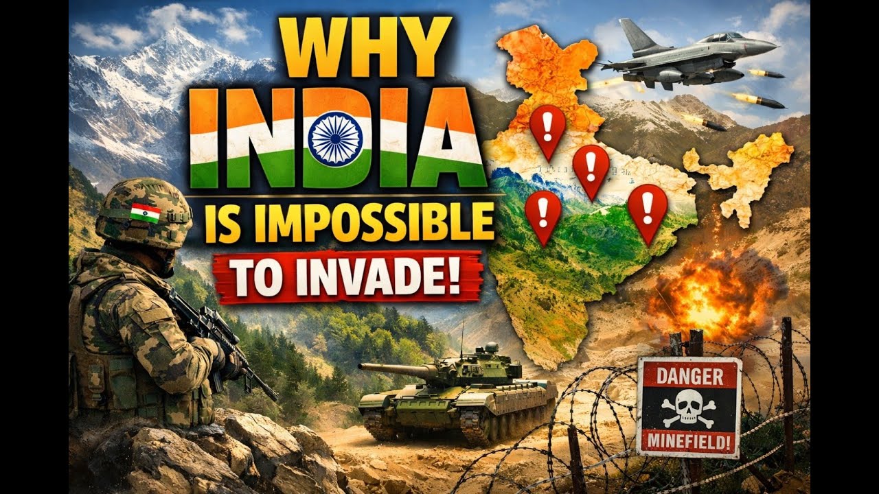 Why INDIA Is Impossible To Invade
