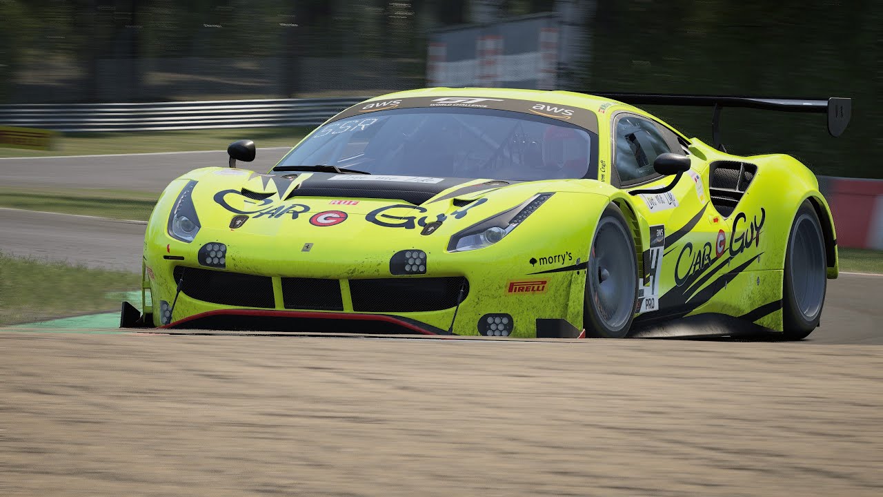 ACC - Zolder - Ferrari 488 GT3 1:27.615 Hotlap with Setup.