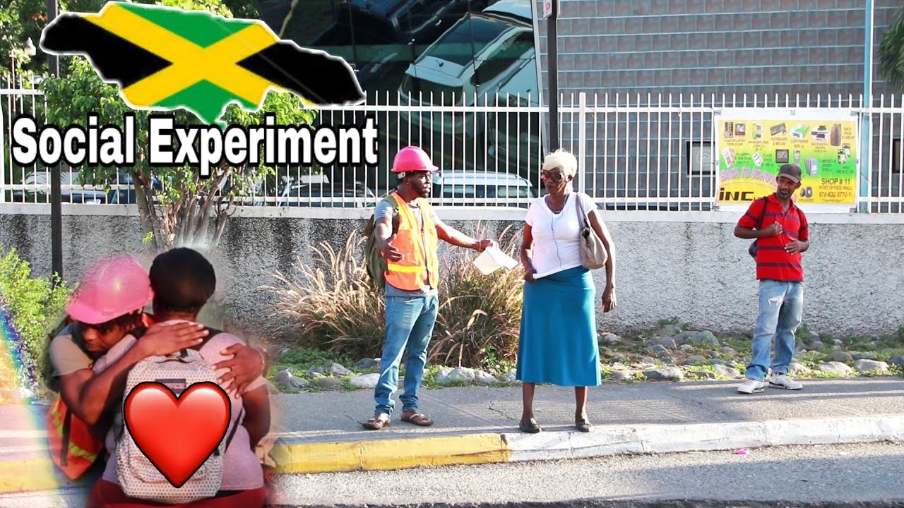 Hugging Random Jamaicans In Public...*Social Experiment*
